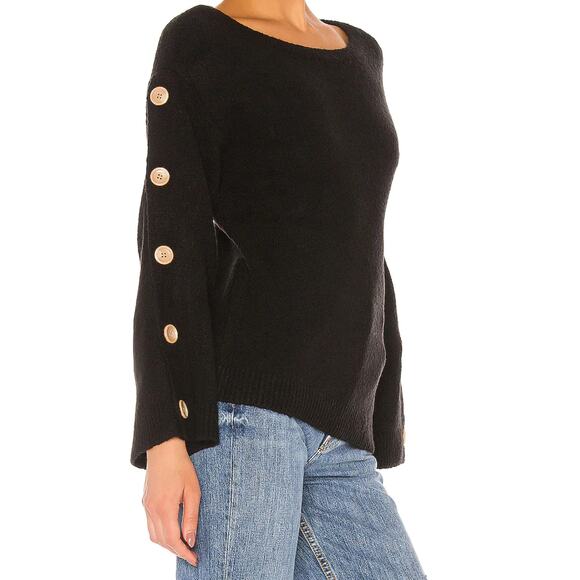 TULAROSA Trento Button Sweater, Size Small - Picture 2 of 3